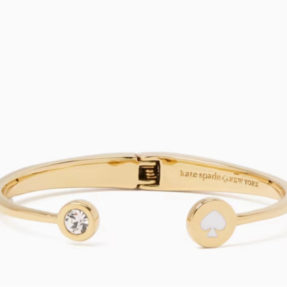Kate Spade Gold and crystal bracelet